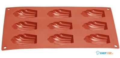 Vogue JA314 Silicone Madeleinenvorm 9 Cup