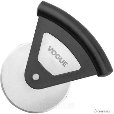 Vogue JA897 RVS Pizzasnijder Zwart