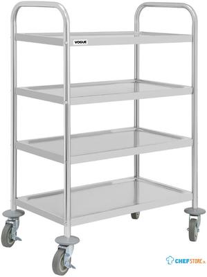 Vogue JB373 Afruimwagen met 4 Niveaus