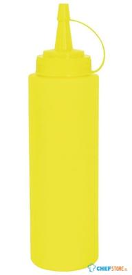 Portioneer Knijpfles | Geel | 34cl | Vogue | K144