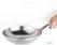 Zacht Stalen Wok | Platte Bodem | 25,5cm | Vogue | K295 3