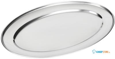 Olympia ovale RVS serveerschaal 50cm | K367