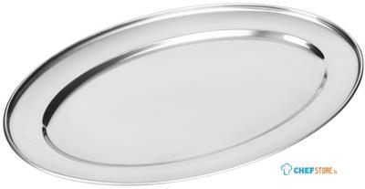 Olympia ovale RVS serveerschaal 60cm | K369