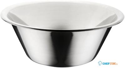 Rvs Beslagkom | 1 liter | Vogue | K531