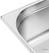Rvs Gn2/3 Bak | 15cm Hoog | Vogue | K814 3