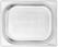 Geperforeerde Rvs Gn1/2 Bak | 6.5cm Hoog | Vogue | K844 5