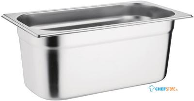 Rvs Gn1/3 Bak | 10cm Hoog | Vogue | K933