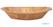 Ovale houten kom | groot | L093 7
