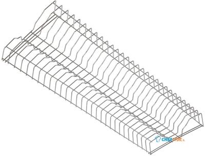 Rvs Borden Afdruiprek | 91,5cm | Vogue | L441