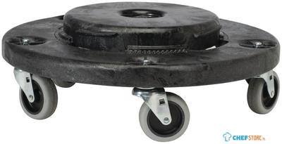 Rubbermaid Brute wielbasis voor 75 en 121L afvalcontainers - L644