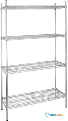 Voorraadrek | 4 Schappen | 91,5X45,7cm | Vogue | L927