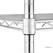 Voorraadrek | 4 Schappen | 91,5X45,7cm | Vogue | L927 3