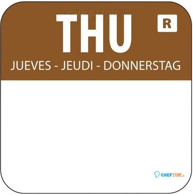 Voedseletiketten Donderdag | Kleurcode Bruin | Vogue | L934