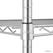 Voorraadrek | 4 Schappen | 183X45,7cm | Vogue | L939 6
