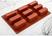 Siliconen bakvorm | 9 mini-cakes | Pavoni Italia | N941 8