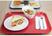Dienblad Polypropeen, 35 x 45cm, Rood, Olympia Kristallon P510 4