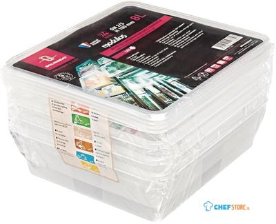 Bourgeat | Modulus zware uitvoering GN2/3 voedseldoos 15cm hoog | P897