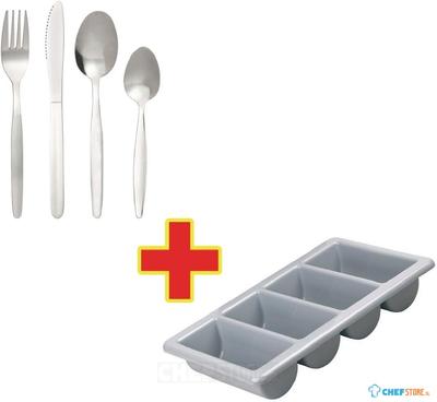 Speciale Aanbieding Combi Deal X240 Kelso Bestekset Met Bestekbak, Olympia S274