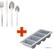 Speciale Aanbieding Combi Deal X240 Kelso Bestekset Met Bestekbak, Olympia S274