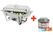 S517 Oferta especial 1 chafing dish y 24 latas de combustible líquido Olympia