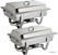 SPECIALE AANBIEDING x2 Olympia Milan Chafing Dish met x72 Olympia brandpasta gel | S601 2