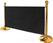 Bolero messing afzetpaal met bolle knop | S652 3