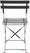 Bolero Stalen Tuinset Zwart (tafel en Twee Stoelen) - SA658 5