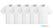 Whites Chefs Clothing SA823 Whites Boston Unisex Koksjas Wit L (5 stuks)