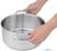 Rvs Kookpan Laag Model | 4,5 liter | Vogue | T149 2