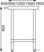 Werktafel | Rvs | 120cm | Vogue | T376 5