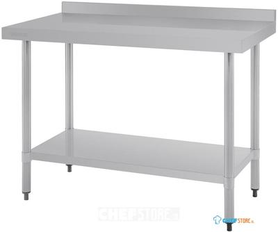 Werktafel | Achteropstand | Rvs | 120cm | Vogue | T381