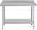 Werktafel | Achteropstand | Rvs | 120cm | Vogue | T381 3
