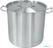 Rvs Kookpan|  Hoog Model | 49 liter liter | Vogue | T556 6