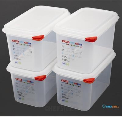 Araven | GN1/4 voedselbak met deksel 4,3Liter| T985