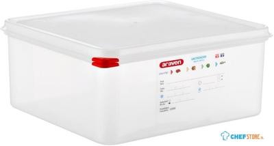 Araven | GN2/3 voedselbak met deksel 13,5Liter| T990