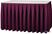 Tafelrok Boxpleat | Bordeaux | T999