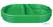 Kristallon dienbladen met vakken 37,5 x 27,8cm groen | U040 3