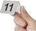 Olympia RVS tafelnummers 11-20 | U047 3
