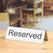 Olympia RVS tafelbordje RESERVED | U051 5