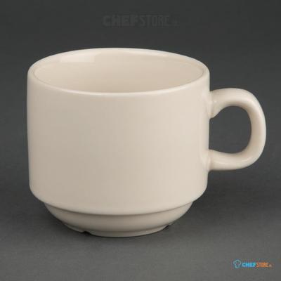 Olympia Ivory stapelbare koffiekopjes 206ml | U106