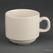 Olympia Ivory stapelbare koffiekopjes 206ml | U106