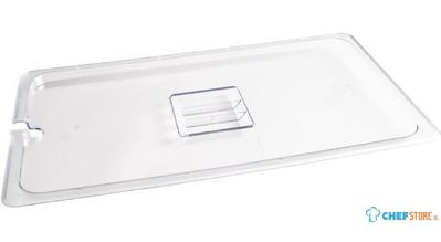 Polycarbonaat Deksel Met Lepeluitsparing | Gn1/1 | Vogue | U250