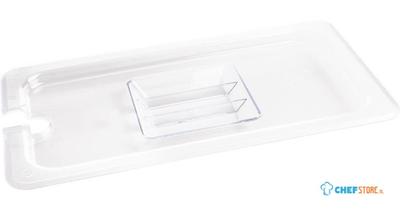 Polycarbonaat Deksel Met Lepeluitsparing | Gn1/3 | Vogue | U252