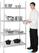 Voorraadrek | 4 Schappen | 91,5 X 61cm | Vogue | U256 3