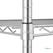 Voorraadrek | 4 Schappen | 91,5 X 61cm | Vogue | U256 4