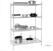 Voorraadrek | 4 Schappen | 122X61cm | Vogue | U257 3