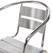 Stapelbare aluminium stoel | 4 stuks | Bolero | U419 4