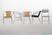 Stapelbare aluminium stoel | 4 stuks | Bolero | U419 9
