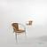 Bolero aluminium en rotan stoel naturel | U422 5