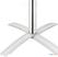 Bolero ronde tafel met kantelbaar essenhouten blad 60cm | U424 6